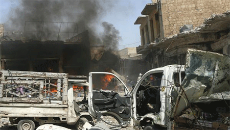 Un ataque aéreo destruye una fábrica de coches bomba de Daesh en Iraq